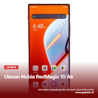 Ulasan Nubia RedMagic 10 Air